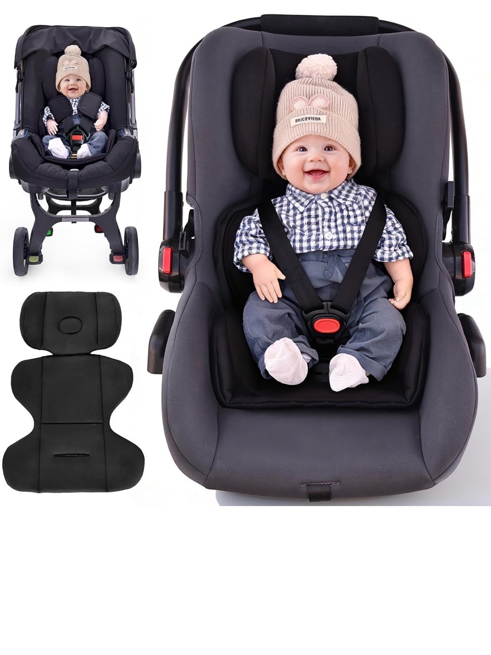 New Open Box Infant Car Seat Insert ONLY for Baby,Baby Car Seat Cushion